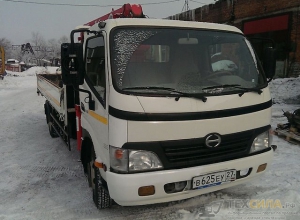 Продам HINO-300 с краном-манипулятором