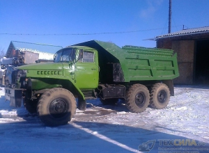 Урал 4320 самосвал 1987 (Xабаровск)