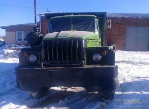 Урал 4320 самосвал 1987 (Xабаровск)